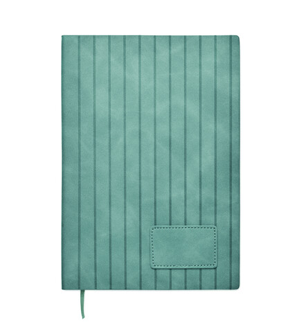DIN A5 Smokey Notizbuch PU - Petrol bedrucken, Art.-Nr. MO2663-20 DIN A5 Smokey Notizbuch PU - Petrol bedrucken, Art.-Nr. MO2663-20