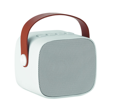 5.0 Wireless Lautsprecher - Weiß bedrucken, Art.-Nr. MO2666-06