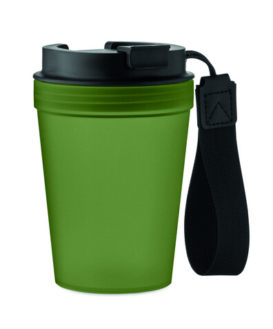 Einwandiger Becher 300 ml - Dunkelgrün bedrucken, Art.-Nr. MO2670-60 Einwandiger Becher 300 ml - Dunkelgrün bedrucken, Art.-Nr. MO2670-60