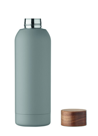Einwandige Flasche 700 ml - Grau bedrucken, Art.-Nr. MO2671-07