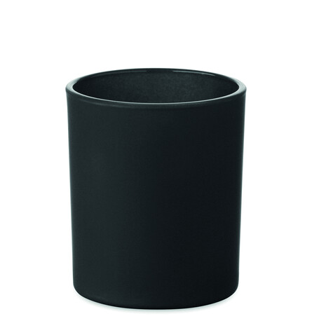 Kerze aus Pflanzenwachs 80 g - Schwarz bedrucken, Art.-Nr. MO2708-03 Kerze aus Pflanzenwachs 80 g - Schwarz bedrucken, Art.-Nr. MO2708-03