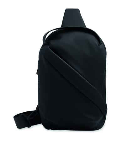 Crossbody Tasche PU - Schwarz bedrucken, Art.-Nr. MO2741-03 Crossbody Tasche PU - Schwarz bedrucken, Art.-Nr. MO2741-03