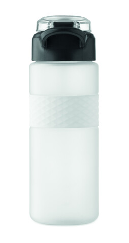 Trinkflasche RPET 700ml - Transparent Weiß bedrucken, Art.-Nr. MO2755-26