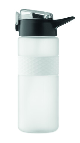 Trinkflasche RPET 700ml - Transparent Weiß bedrucken, Art.-Nr. MO2755-26