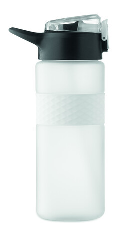 Trinkflasche RPET 700ml - Transparent Weiß bedrucken, Art.-Nr. MO2755-26