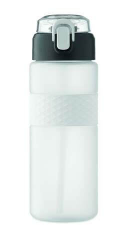 Trinkflasche RPET 700ml - Transparent Weiß bedrucken, Art.-Nr. MO2755-26