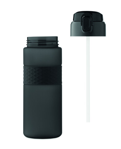 Trinkflasche RPET 700ml - Schwarz bedrucken, Art.-Nr. MO2755-03 Trinkflasche RPET 700ml - Schwarz bedrucken, Art.-Nr. MO2755-03