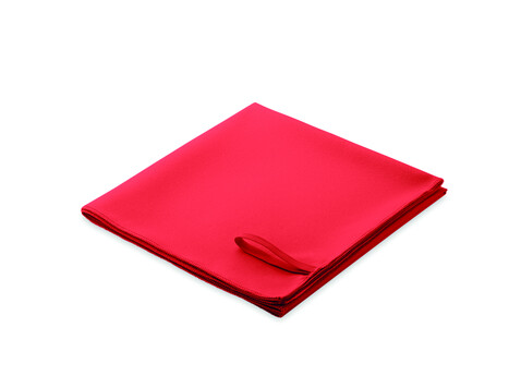 Mikrofaser-Handtuch 50X100cm - Rot bedrucken, Art.-Nr. MO2761-05 Mikrofaser-Handtuch 50X100cm - Rot bedrucken, Art.-Nr. MO2761-05