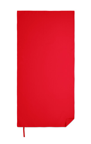 Mikrofaser-Handtuch 50X100cm - Rot bedrucken, Art.-Nr. MO2761-05 Mikrofaser-Handtuch 50X100cm - Rot bedrucken, Art.-Nr. MO2761-05