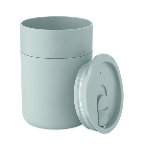 PP-Becher 330ml - Grau bedrucken, Art.-Nr. MO2773-07 PP-Becher 330ml - Grau bedrucken, Art.-Nr. MO2773-07