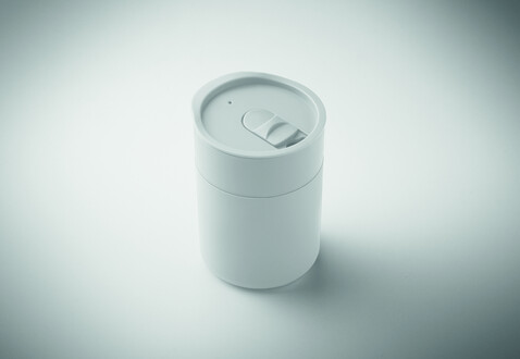 PP-Becher 330ml - Weiß bedrucken, Art.-Nr. MO2773-06