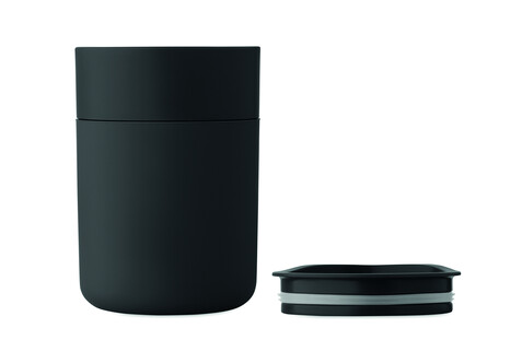 PP-Becher 330ml - Schwarz bedrucken, Art.-Nr. MO2773-03 PP-Becher 330ml - Schwarz bedrucken, Art.-Nr. MO2773-03