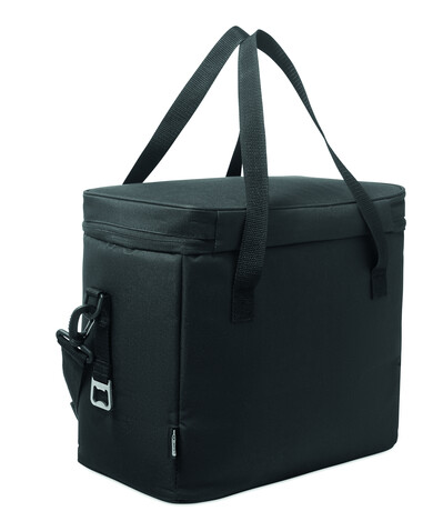RPET-Kühltasche - Schwarz bedrucken, Art.-Nr. MO2788-03 RPET-Kühltasche - Schwarz bedrucken, Art.-Nr. MO2788-03