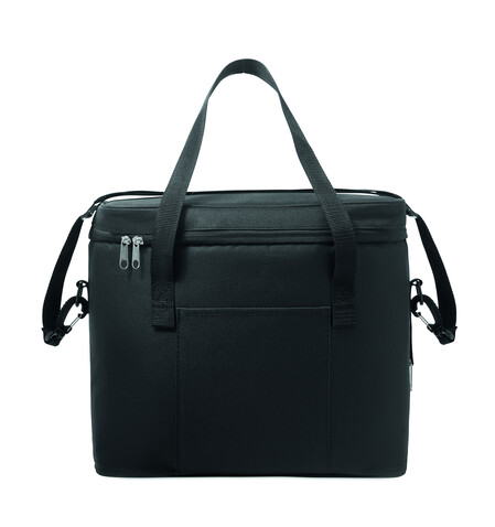 RPET-Kühltasche - Schwarz bedrucken, Art.-Nr. MO2788-03 RPET-Kühltasche - Schwarz bedrucken, Art.-Nr. MO2788-03