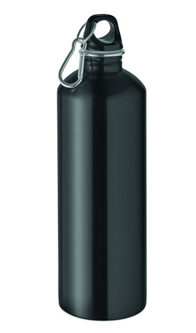 Einwandige Trinkflasche 1000ml - Schwarz bedrucken, Art.-Nr. MO2829-03 Einwandige Trinkflasche 1000ml - Schwarz bedrucken, Art.-Nr. MO2829-03