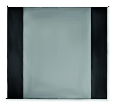 Strandmatte 210T Polyester - Schwarz bedrucken, Art.-Nr. MO2882-03