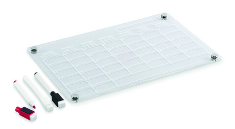 Magnetischer Monatsplaner - Transparent bedrucken, Art.-Nr. MO2886-22