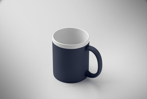 Keramikbecher 300 ml - Marineblau bedrucken, Art.-Nr. MO2890-85 Keramikbecher 300 ml - Marineblau bedrucken, Art.-Nr. MO2890-85