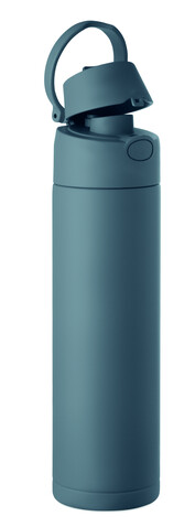 Doppelwandige Flasche 500 ml - Petrol bedrucken, Art.-Nr. MO2988-20