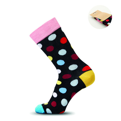 Socken 38-42 - Schwarz bedrucken, Art.-Nr. MO3100-03 Socken 38-42 - Schwarz bedrucken, Art.-Nr. MO3100-03