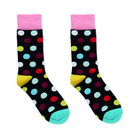Socken 38-42 - Schwarz bedrucken, Art.-Nr. MO3100-03 Socken 38-42 - Schwarz bedrucken, Art.-Nr. MO3100-03