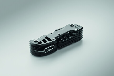 13in1-Multitool-Messer - Schwarz bedrucken, Art.-Nr. MO3130-03