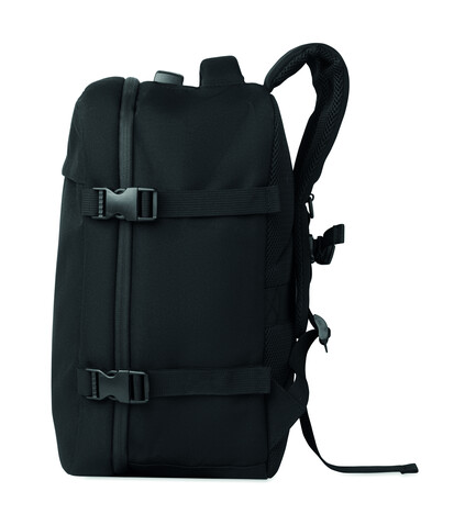 15" Laptop-Rucksack 20L - Schwarz bedrucken, Art.-Nr. MO3137-03 15" Laptop-Rucksack 20L - Schwarz bedrucken, Art.-Nr. MO3137-03