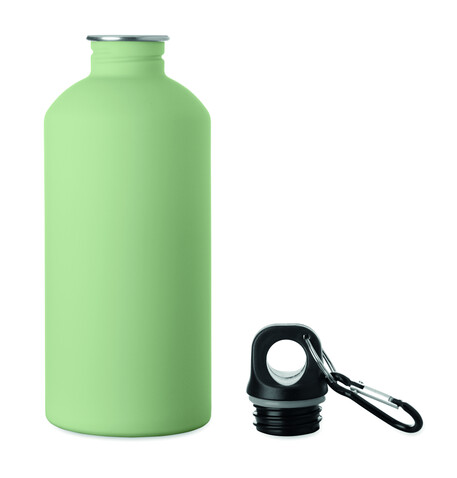 Einwandige Trinkflasche 500ml - Mintgrün bedrucken, Art.-Nr. MO3168-77