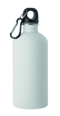 Einwandige Trinkflasche 500ml - Weiß bedrucken, Art.-Nr. MO3168-06 Einwandige Trinkflasche 500ml - Weiß bedrucken, Art.-Nr. MO3168-06