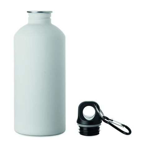 Einwandige Trinkflasche 500ml - Weiß bedrucken, Art.-Nr. MO3168-06 Einwandige Trinkflasche 500ml - Weiß bedrucken, Art.-Nr. MO3168-06