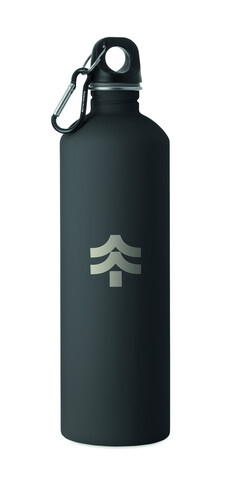 Einwandige Trinkflasche 750 ml - Schwarz bedrucken, Art.-Nr. MO3169-03 Einwandige Trinkflasche 750 ml - Schwarz bedrucken, Art.-Nr. MO3169-03