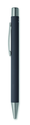 Druckkugelschreiber recy. Alu - Schwarz bedrucken, Art.-Nr. MO3222-03 Druckkugelschreiber recy. Alu - Schwarz bedrucken, Art.-Nr. MO3222-03