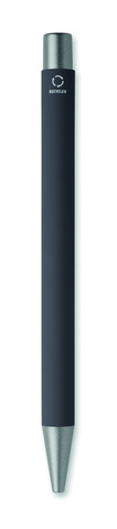 Druckkugelschreiber recy. Alu - Schwarz bedrucken, Art.-Nr. MO3222-03 Druckkugelschreiber recy. Alu - Schwarz bedrucken, Art.-Nr. MO3222-03