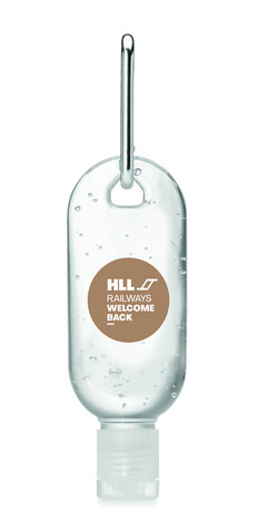 Handreinigungsgel 30ml - Transparent bedrucken, Art.-Nr. MO6130-22 Handreinigungsgel 30ml - Transparent bedrucken, Art.-Nr. MO6130-22