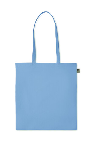 Organic-Cotton Einkaufstasche - Babyblau bedrucken, Art.-Nr. MO6189-66 Organic-Cotton Einkaufstasche - Babyblau bedrucken, Art.-Nr. MO6189-66