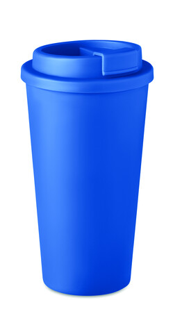 Doppelwandiger Becher 450ml - Blau bedrucken, Art.-Nr. MO6244-04 Doppelwandiger Becher 450ml - Blau bedrucken, Art.-Nr. MO6244-04
