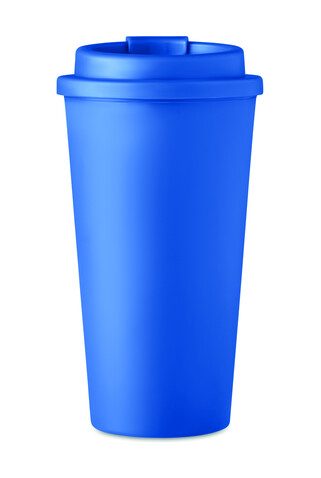 Doppelwandiger Becher 450ml - Blau bedrucken, Art.-Nr. MO6244-04 Doppelwandiger Becher 450ml - Blau bedrucken, Art.-Nr. MO6244-04
