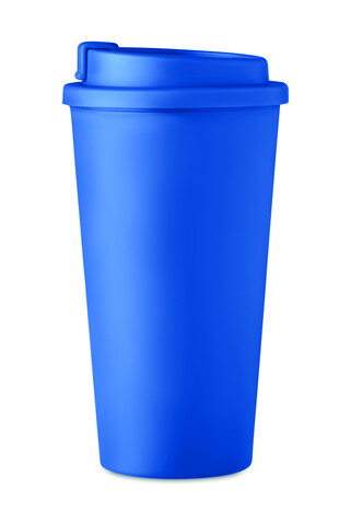 Doppelwandiger Becher 450ml - Blau bedrucken, Art.-Nr. MO6244-04 Doppelwandiger Becher 450ml - Blau bedrucken, Art.-Nr. MO6244-04
