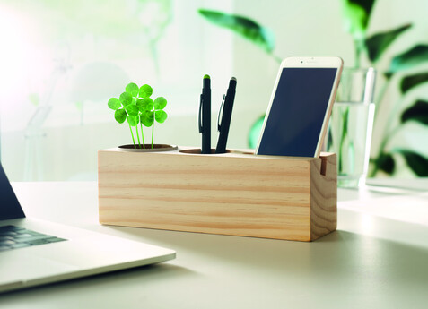 Organizer mit Pflanz-Set - Holz bedrucken, Art.-Nr. MO6408-40 Organizer mit Pflanz-Set - Holz bedrucken, Art.-Nr. MO6408-40