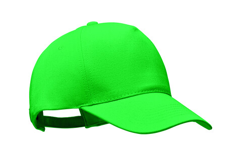 Cap organic cotton 250 g/m² - Grün bedrucken, Art.-Nr. MO6432-09 Cap organic cotton 250 g/m² - Grün bedrucken, Art.-Nr. MO6432-09