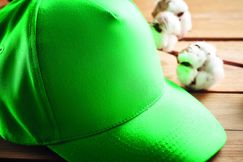 Cap organic cotton 250 g/m² - Grün bedrucken, Art.-Nr. MO6432-09 Cap organic cotton 250 g/m² - Grün bedrucken, Art.-Nr. MO6432-09