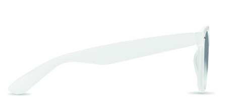 Sonnenbrille RPET - Weiß bedrucken, Art.-Nr. MO6531-06