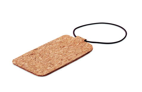 Gepäckanhänger Kork - Beige bedrucken, Art.-Nr. MO6556-13