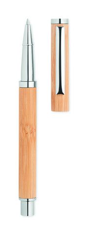 Gelschreiber Bambus - Holz bedrucken, Art.-Nr. MO6558-40