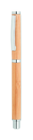 Gelschreiber Bambus - Holz bedrucken, Art.-Nr. MO6558-40