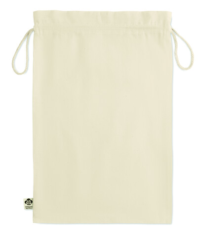 Großer Beutel Organic Cotton - Beige bedrucken, Art.-Nr. MO6636-13 Großer Beutel Organic Cotton - Beige bedrucken, Art.-Nr. MO6636-13