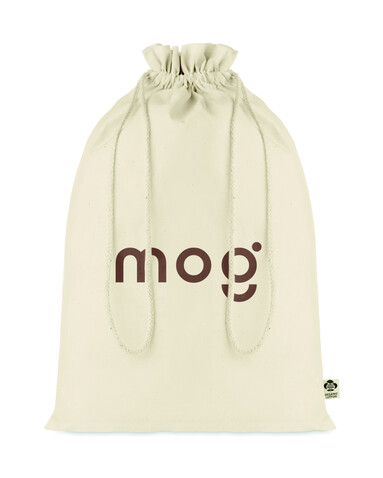 Großer Beutel Organic Cotton - Beige bedrucken, Art.-Nr. MO6636-13 Großer Beutel Organic Cotton - Beige bedrucken, Art.-Nr. MO6636-13