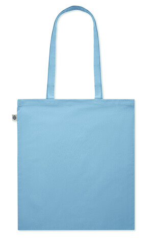 Einkaufstasche Organic Cotton - Babyblau bedrucken, Art.-Nr. MO6711-66