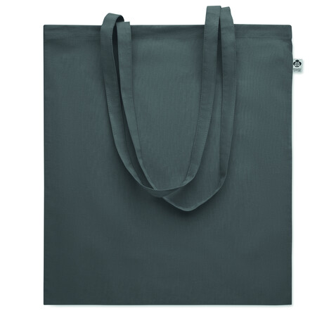 Einkaufstasche Organic Cotton - Steingrau bedrucken, Art.-Nr. MO6711-15