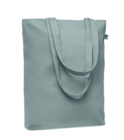 Einkaufstasche Canvas 270 g/m² - Grau bedrucken, Art.-Nr. MO6713-07